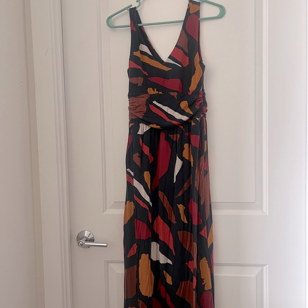 Anthropologie multicolor XS maxi summer dress